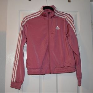 Pink Adidas Two-Piece Tracksuit